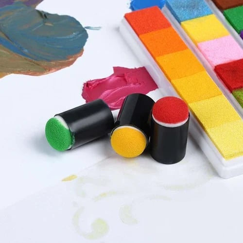 Finger Paint Set for Creative Painting Sessions (10 Pieces)