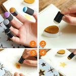 Finger Paint Set for Creative Painting Sessions (10 Pieces)
