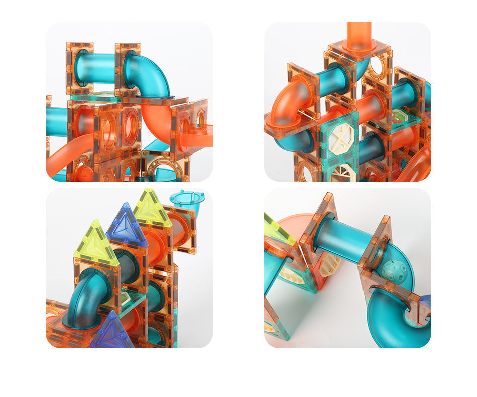 DIY Magnetic Marble Run - Technical Fun - Magnetic Marbles