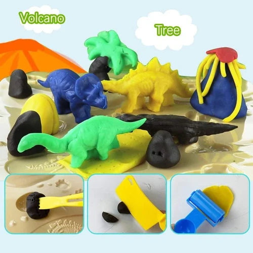 Create Your Own Dinosaurs with Modeling Clay