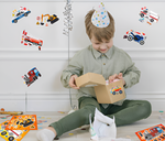 Imaginative Vehicle Puzzle Stickers (16 sheets!)