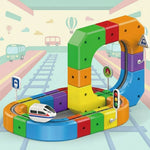 Kreativer Baukasten für Zugbahn – Interaktives Spielzeug für Kinder