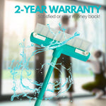 GlanzPro Window Cleaning Set | Sustainable Silicone Squeegee for Perfect Visibility