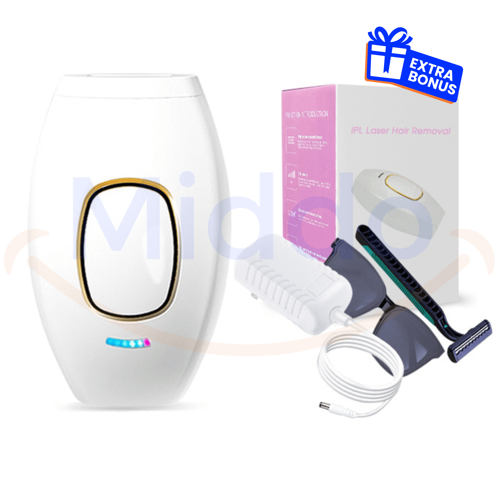 Luxury IPL Hair Remover for Painless Results at Home
