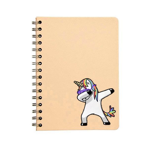 Stylischer Einhorn Dabbing Aufkleber | Regenbogen Design
