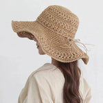 Stylischer Damen Strohhut – Leichter Sommerhut für Strand & Freizeit