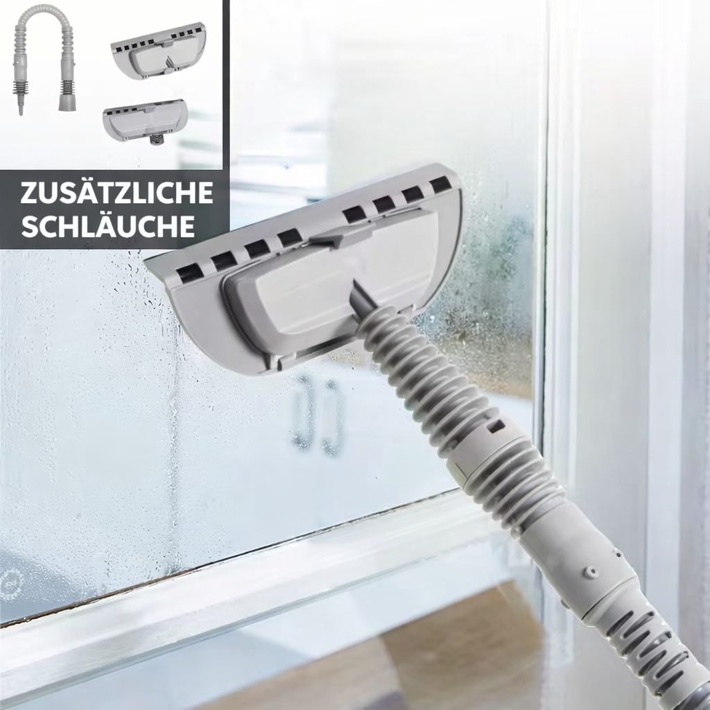 Kraftvoller Dampfreiniger ohne Chemikalien | Schnelles Aufheizen