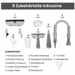 Kraftvoller Dampfreiniger ohne Chemikalien | Schnelles Aufheizen