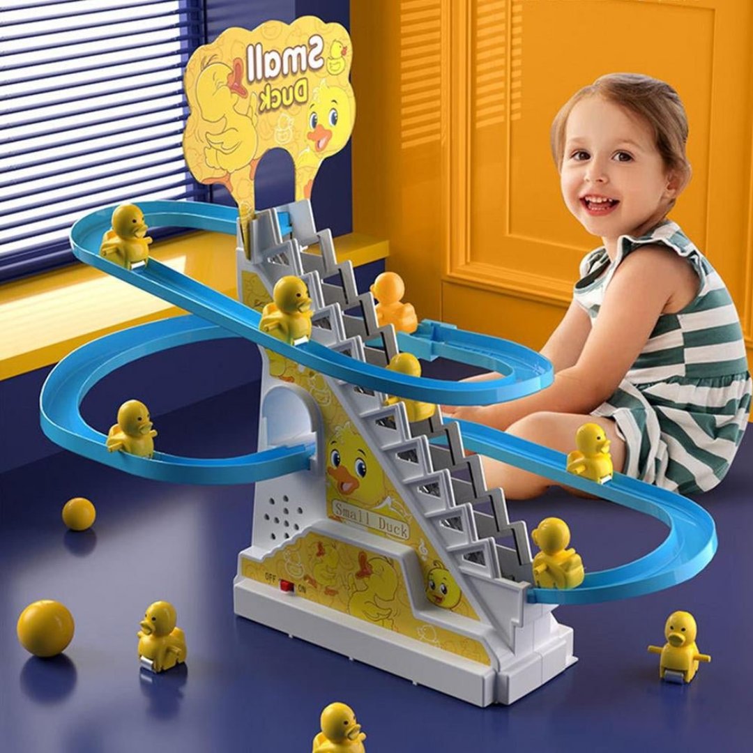 Tanzende Enten - Spaßiges Spiel mit Enten auf der Strecke