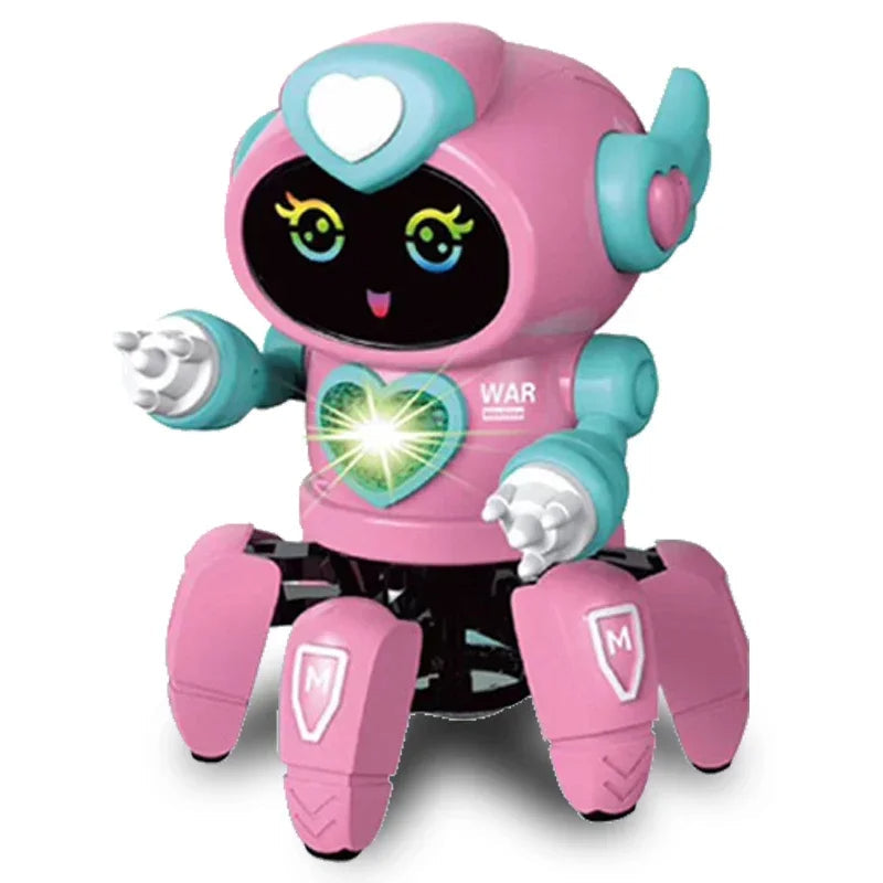 Tanzender Spin-Roboter - Leuchtet und Tanzt - Spielzeugroboter