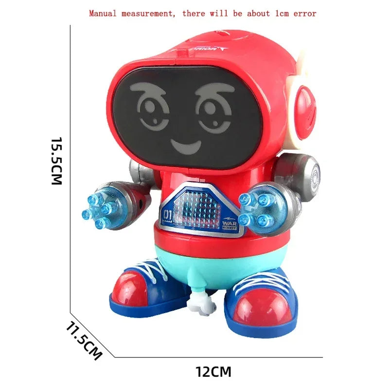 Tanzender Spin-Roboter - Leuchtet und Tanzt - Spielzeugroboter