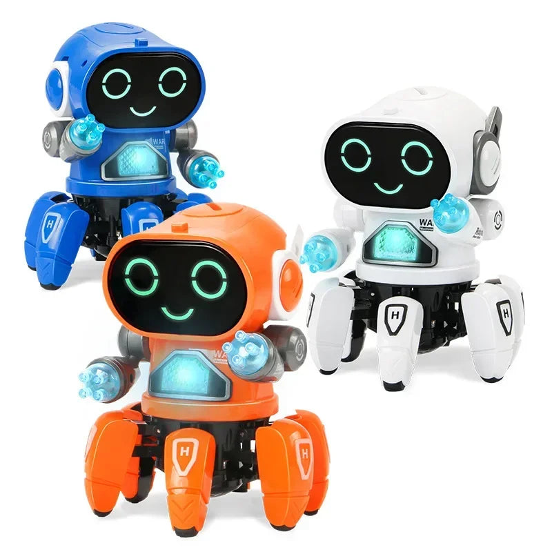 Tanzender Spin-Roboter - Leuchtet und Tanzt - Spielzeugroboter