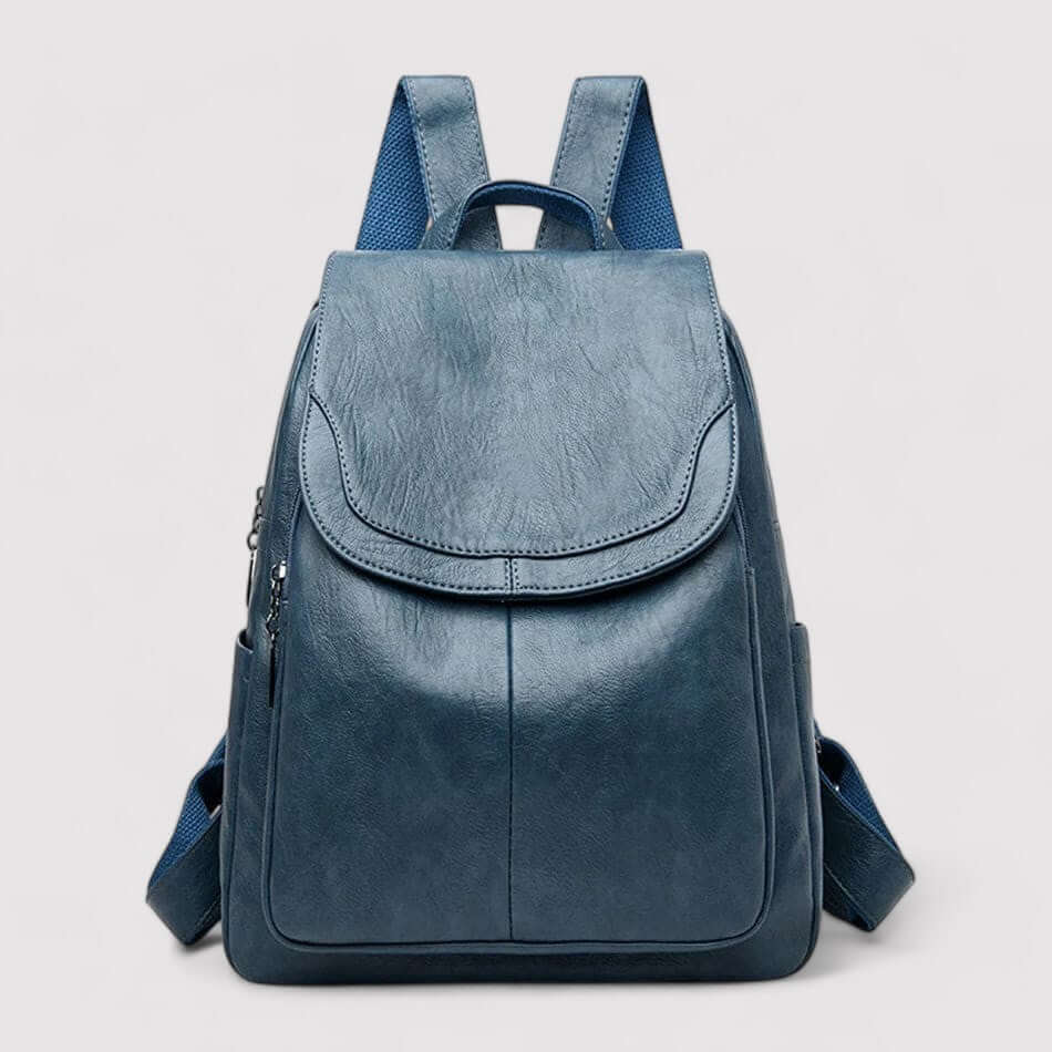 Sicherer und Eleganter Lederrucksack für Unterwegs