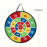 Dartspaß - Großes Dartspielbrett für drinnen und draußen