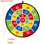 Dartspaß - Großes Dartspielbrett für drinnen und draußen