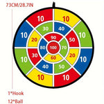 Dartspaß - Großes Dartspielbrett für drinnen und draußen