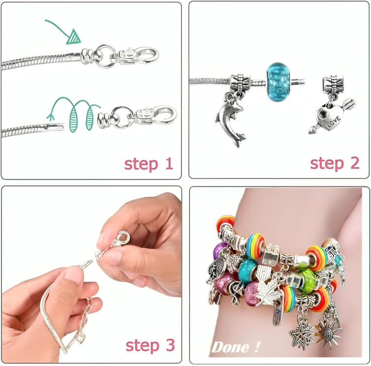 Kreative Armbänder zum Selbstgestalten