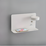 Elegant USB night light with integrated storage compartment
