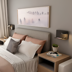 Elegant USB night light with integrated storage compartment