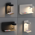 Elegant USB night light with integrated storage compartment