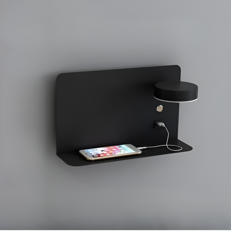 Elegant USB night light with integrated storage compartment