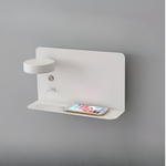 Elegant USB night light with integrated storage compartment