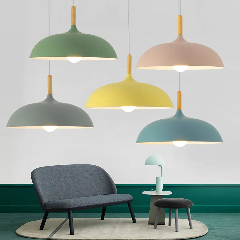 Pendelleuchte aus Eichenholz | Warmes Licht | Zeitloses Design