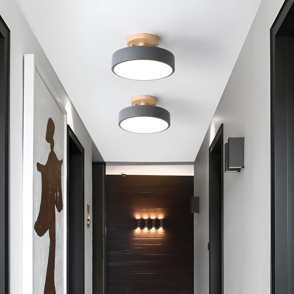 Moderne LED Deckenleuchte – Flach und Rund für Ihr Zuhause