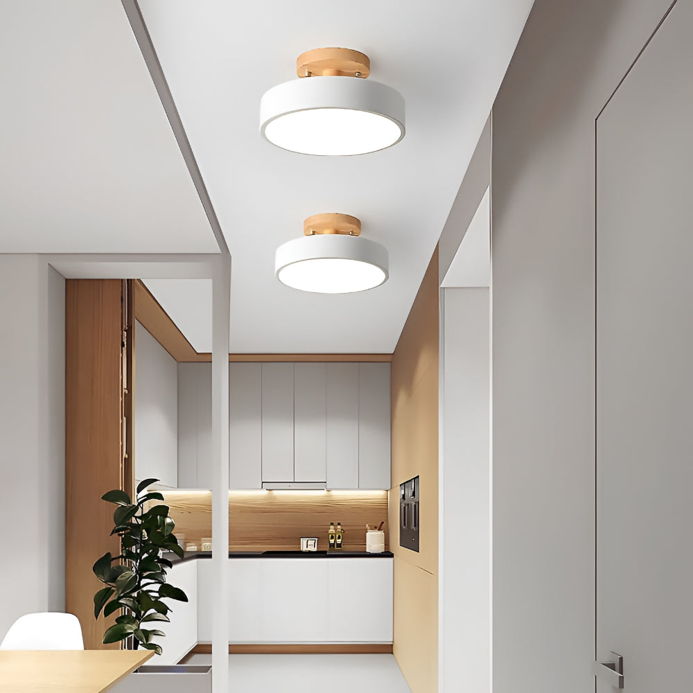 Moderne LED Deckenleuchte – Flach und Rund für Ihr Zuhause
