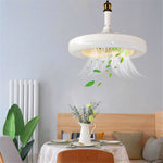 Eleganter Deckenventilator mit dimmbarer LED-Beleuchtung