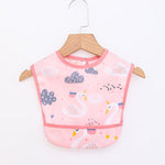 Schürze für Babys mit Taschen zum Malen und Essen