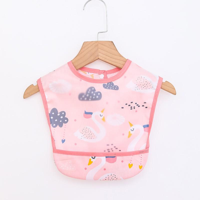 Schürze für Babys mit Taschen zum Malen und Essen