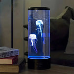 Oceanic Elegance: LED Table Lamp with Medusa Design