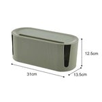 Elegant Storage Box | Cable, Adapter, and Socket Organizer