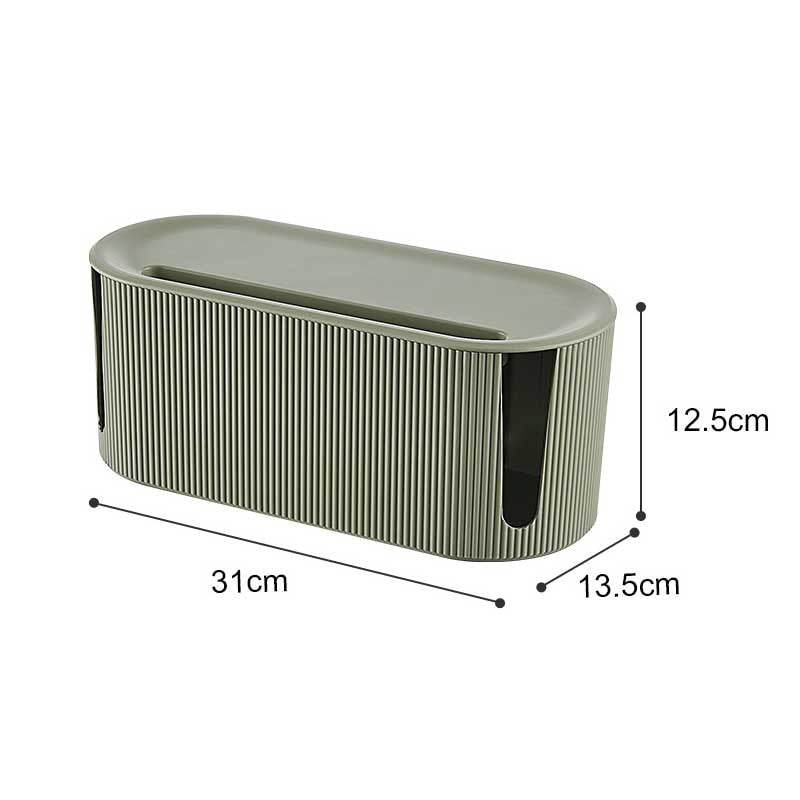 Elegant Storage Box | Cable, Adapter, and Socket Organizer