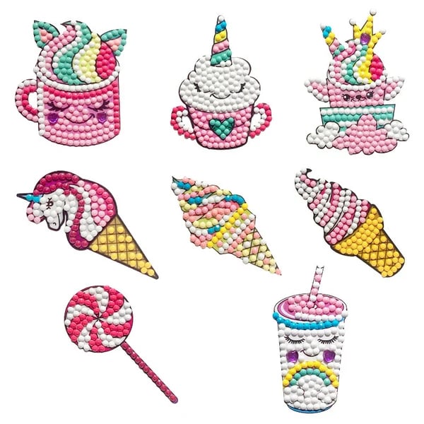 Creative Diamond Painting Sticker Sets