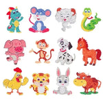 Magical Diamond Painting Sticker Kits for Kids