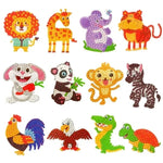 Magical Diamond Painting Sticker Kits for Kids