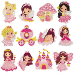 Magical Diamond Painting Sticker Kits for Kids