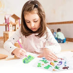Magical Diamond Painting Sticker Kits for Kids