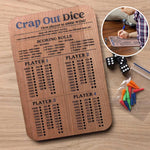 WürfelKönig - Holz-Taktik Scoreboard für Spielespaß