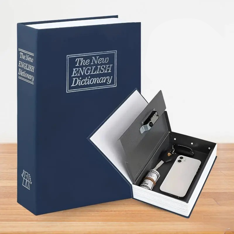 Book Safe for discreet storage - Secret hiding place for valuables