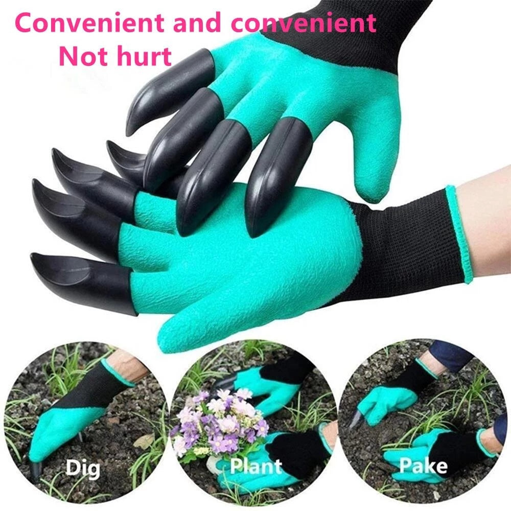 Gartenhandschuhe mit Krallen für effizientes Arbeiten