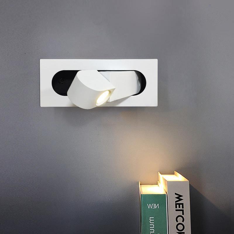 Wandlampe mit Flexibler LED-Leseleuchte – Stilvolle Nachtlampe