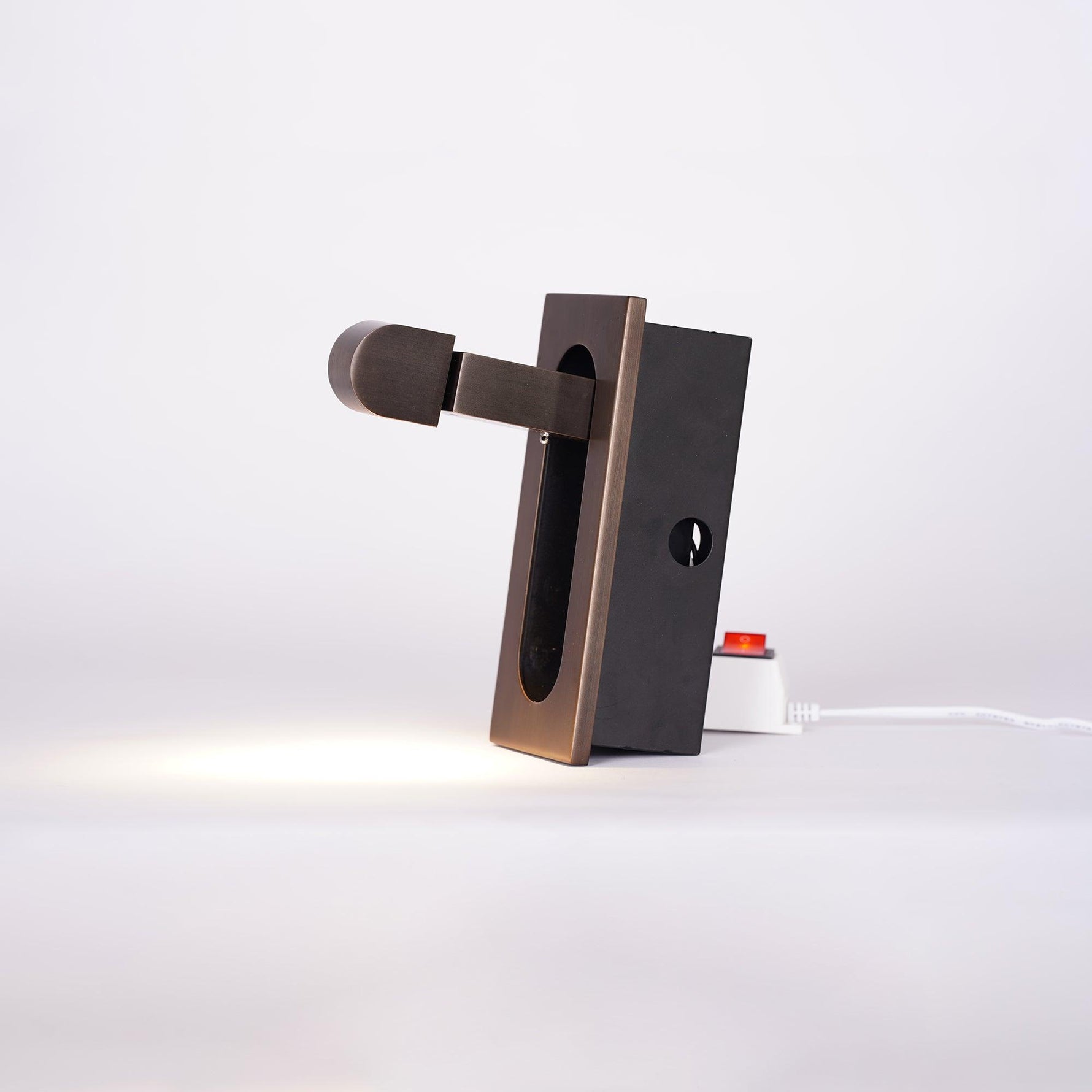 Wandlampe mit Flexibler LED-Leseleuchte – Stilvolle Nachtlampe