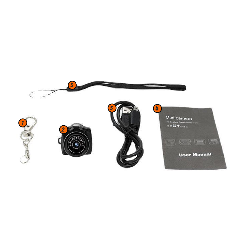 Compact HD Mini Video Camera for Unforgettable Moments
