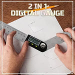 Digital Protractor with Precision Ruler