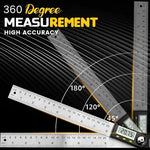 Digital Protractor with Precision Ruler