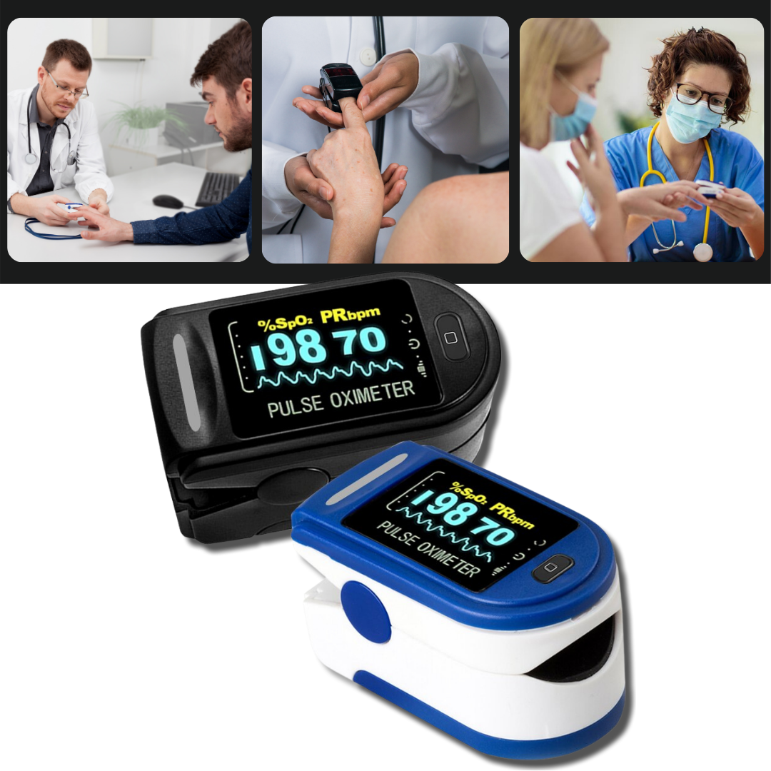 Precise finger pulse oximeter for immediate measurements