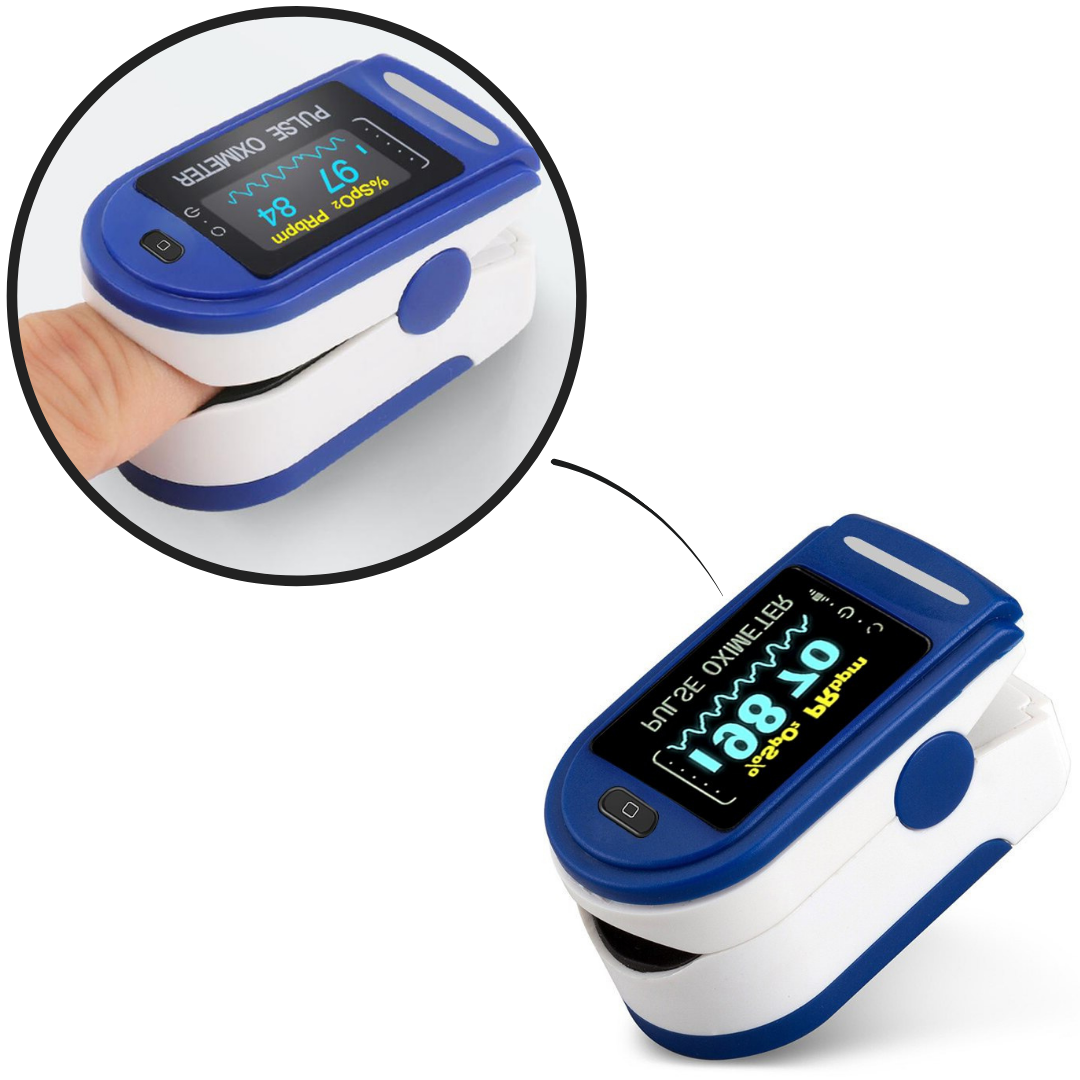 Precise finger pulse oximeter for immediate measurements